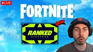 🔴LIVE - Zero Build Ranked Fortnite!