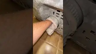 Satisfying Vent Clean #oddlysatisfying #asmr #laundry #satisfyingvideo #cleaning #dryerventcleaning