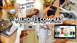 ORGANIZAÇÃO, DECORAÇÃO E UTILIDADES: minhas melhores compras de 2025