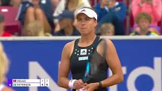 Highlights: Rebecca Peterson vs Malene Helg&ouml;
