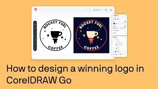 Как создать выигрышный логотип в CorelDRAW Go | Пошаговое руководство