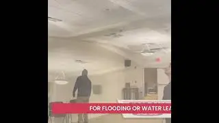 Water Damage Restoration Job
