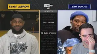 REACTING TO THE 2021 NBA ALL-STAR DRAFT!
