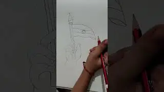  Indian Flag 🇮🇳 With Hand 👌 Easy & Beautiful Drawing Step By Step ||please 🙏 Friends Support Kare 