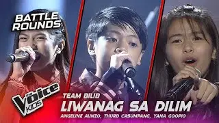 The Voice Kids Philippines: Team Bilib, may ANGAS sa 'Liwanag Sa Dilim'! | Battle Rounds