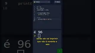 Como Aprender a Programar em 1 Minuto #5 - Estruturas Condicionais #2