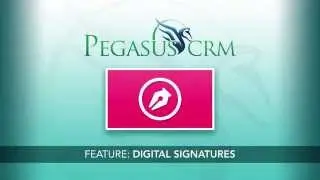 PegasusCRM: Digital Signatures Overview