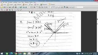 Ex 5.2, Q5 - Q6, Modulus Inequality, Additional Mathematics 4037, IGCSE and O level