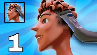 Fade Master 3D: Barber Shop All Levels Gameplay || Part 1 || {Android} By Deniz Colak