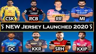 IPL 2020 All Team New Jersey | All Teams Confirmed Jersey | IPL Team Jersey 2020| CSK MI DC KXIP KKR