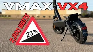 ✅ Тест на подъем в гору VMAX VX4 2800 Вт – один двигатель в условиях двух двигателей