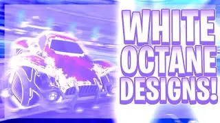 The 10 Best Titanium White Octane Designs For Season 4! (Rocket League Car Designs)