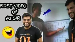 First Video Of A2 Sir 😀 First Video Of Arvind Arora 😀 #shorts