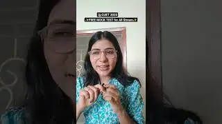 CUET 2025 Free mock test for all stream 🌟📚 #cuet2025 #walkinwitharpi #ytshorts