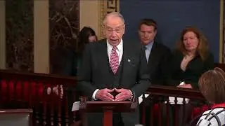 Grassley on 8th Circuit Nominee David Stras