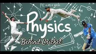 Physics behind cricket 🏏 #cricket #physics #hindi