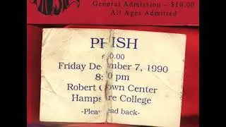 Phish: The Pendulum - Soundcheck performance - Hampshire College 12/7/1990