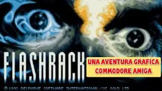Aventura Cinematica FlashBack en Commodore Amiga#commodoreamiga #amiga500#retrogamin#flashback#amiga
