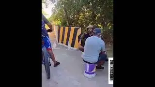 Instalo una estaci&oacute;n de peaje - Sucedi&oacute; en el acceso al dique Vulpiani en Villa Mercedes San Luis