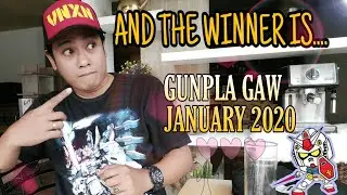 GUNPLA GAW JAN'20 - ANNOUNCEMENT !! Congratulations 🎉 [ Vanixen ]