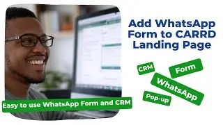 How to Create WhatsApp Contact Forms in Carrd (Full tutorial)
