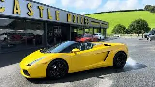2006 LAMBORGHINI GALLARDO SPYDER 5.0 V10 E-Gear Auto Giallo Midas Pearlescent for sale Castle Motors