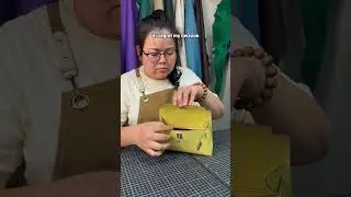 #handmade  #luxurybag Yellow bags are more suitable for autumn. Do you like the Jaune Poussin bag?🥰