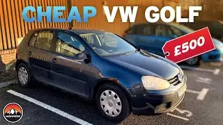 I BOUGHT A CHEAP GOLF MK5 FOR &pound;500