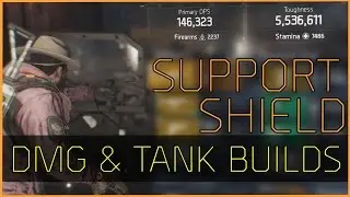 The Division 1.4  - 5.5Million toughness! Shield Builds Tank & DMG
