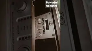 Qd audio amplifier Mt 5500 bast amplifier orjinal