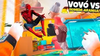 A VOVÓ ENFRENTOU O HOMEM ARANHA NO I AM CAT VR