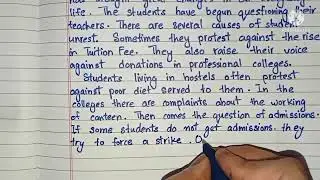 STUDENT UNREST