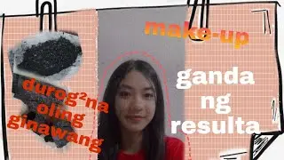 #firtsvlog#DIYMakeup  durog&sup2;na oling make-up, ganda ng resulta.