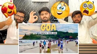 Pakistani Reaction On Goa Trip 🌴 | Goa Tourist Places & Beaches | Travel Vlog Reaction 🔥