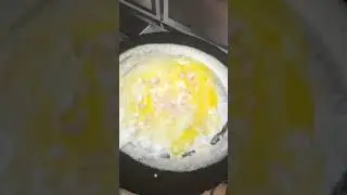 5 Min Egg Dosa Recipe #shorts #streetfood  #viralvideo #reels