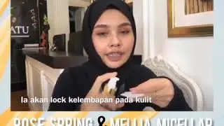 ROSE WATER & MELLIA MICELLAR WATER