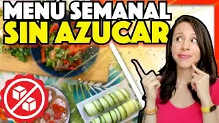 🔥 MEN&Uacute; SEMANAL bajo en carbohidratos (SIN AZ&Uacute;CAR) 🔥 Recetas f&aacute;ciles y r&aacute;pidas ✅