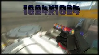 Counter-Strike 2 in 1024x1024 resolution