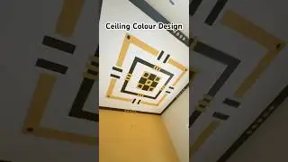 Ceiling Colour Design &lsquo;&rsquo; Plus Minus Paint Design For Bedroom Wall Colour #shorts #colour #paint