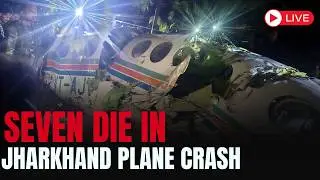 LIVE | After Ajit Pawar Plane Crash, Air Ambulance Crashes In Jharkhand | All 7 On Board Die
