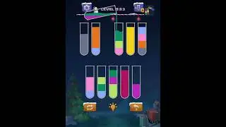 Water color sort puzzle level 583 ios android / Sort water color puzzle level 583 ios Apk #shorts