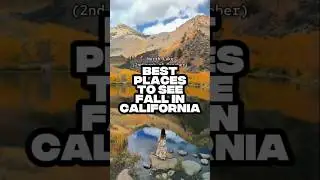 Best Fall Views in California Without Hiking🍂#CaliforniaRoadTrip #VisitCalifornia #ExploreCalifornia