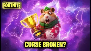 The BAD LUCK Hamster Finally Gets a Win! (Fortnite)