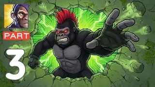 Primatus - Gameplay Walkthrough Part 3 - Escape from the monkey in zoo (IOS, Android)