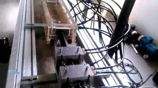 PP profile extrusion machine (Made by YAOAN EXTRUDER)