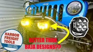 Новейшие внедорожные фонари от Harbor Freight!