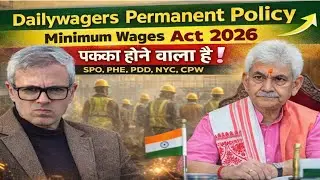 Dailywagers Regularisation Policy Salary Increase Order Minimum wages Act 😱✅🔥 #Dailywagersnews