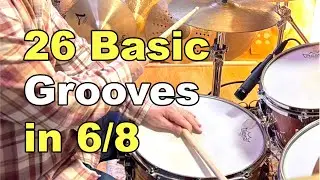 Drumming in 6/8 time beginner course