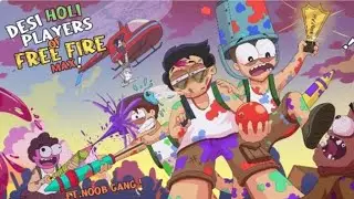 DESI HOLI 😀 FREE FIRE MAX 👍 HARDITOONZ #funny #cartoon #dreamscreenai #drama 