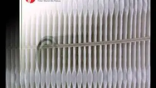 Pocket filters for gas turbine air inlet